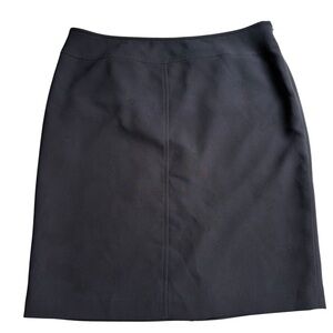 Jones Studio Black Knee-Length Pencil Skirt